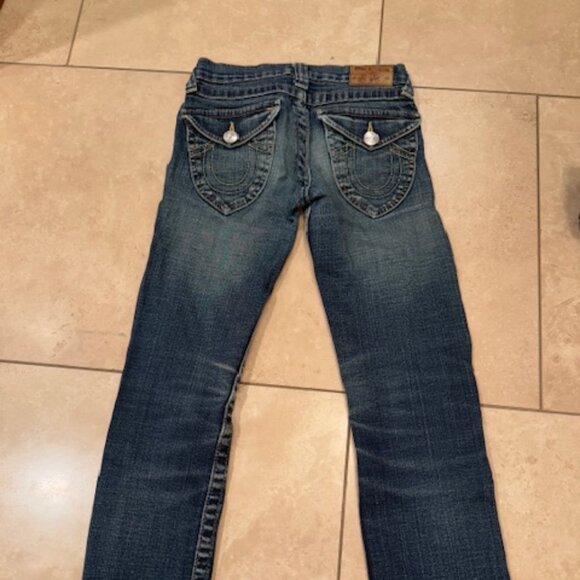 True Religion Girls Straight Leg Jeans - Picture 4 of 6